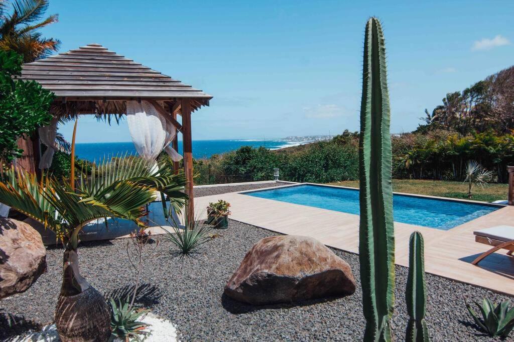 Villa Manika Vue Mer Le Moule Kültér fotó