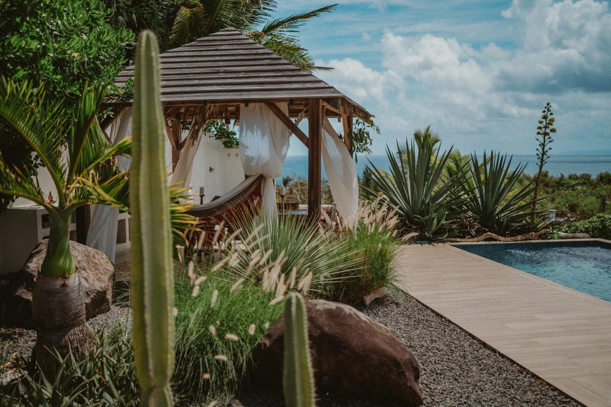 Villa Manika Vue Mer Le Moule Kültér fotó