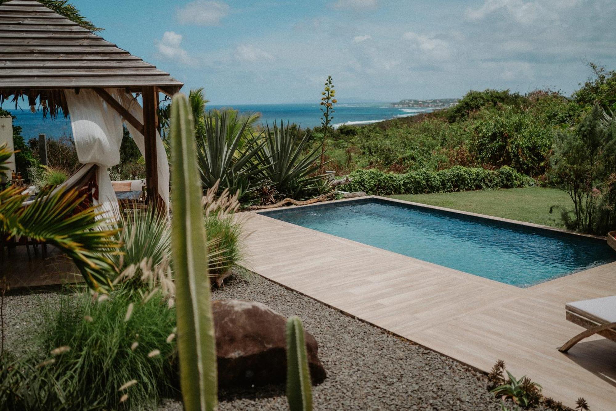 Villa Manika Vue Mer Le Moule Kültér fotó