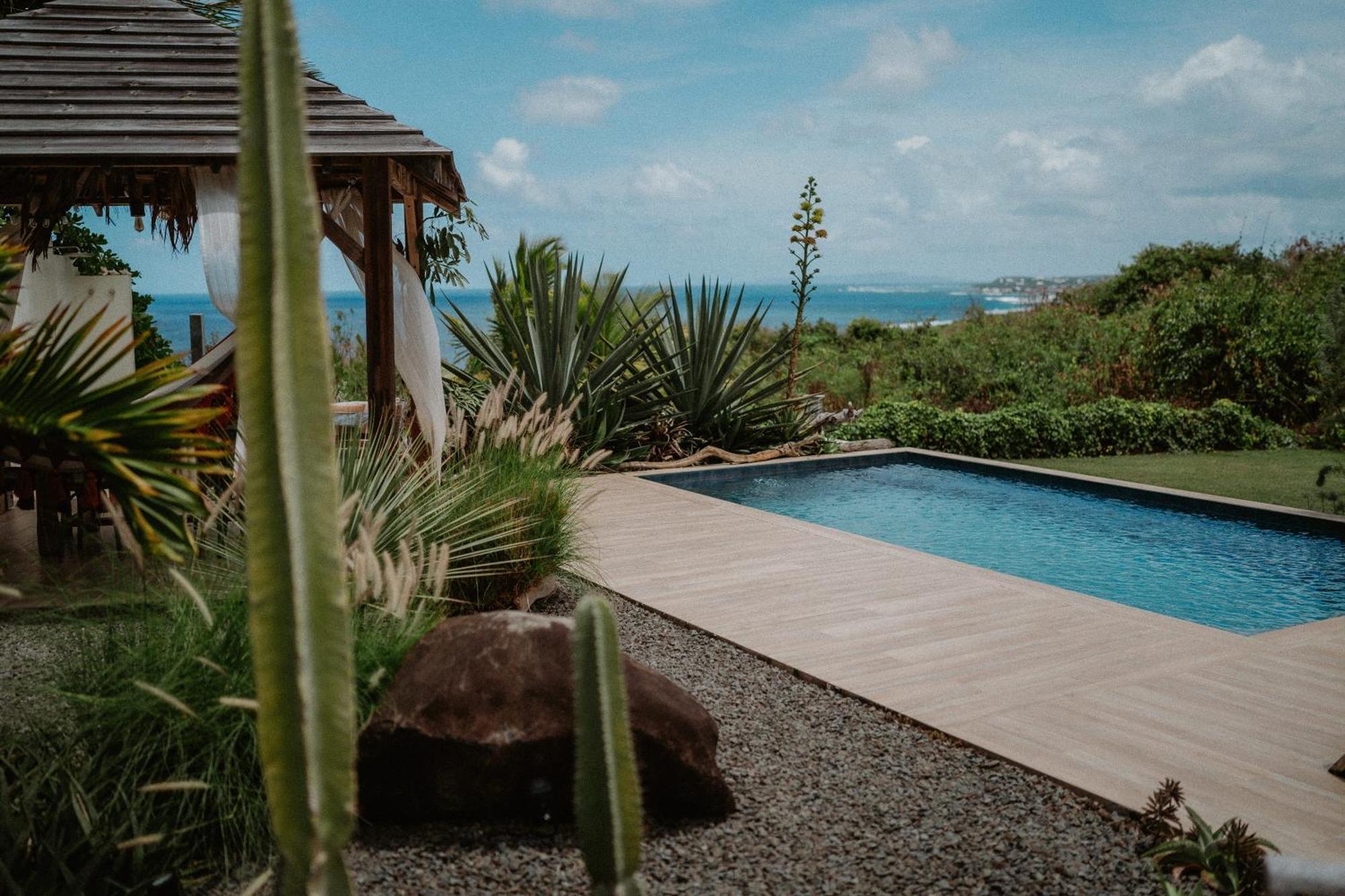 Villa Manika Vue Mer Le Moule Kültér fotó