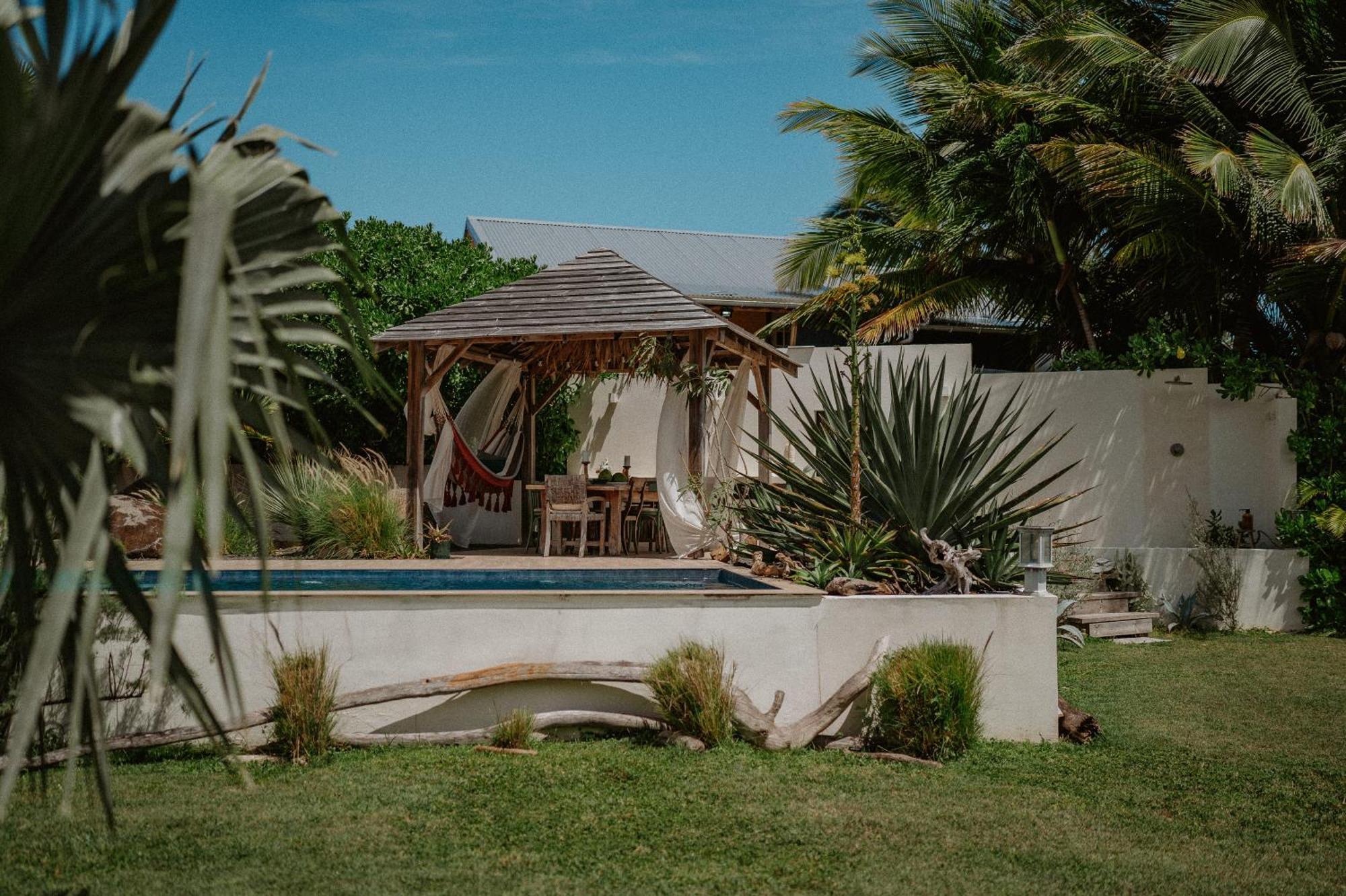 Villa Manika Vue Mer Le Moule Kültér fotó